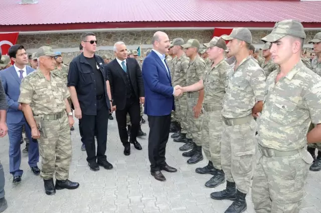 Bakan Soylu Başkale'de Bakan Soylu Başkale'de