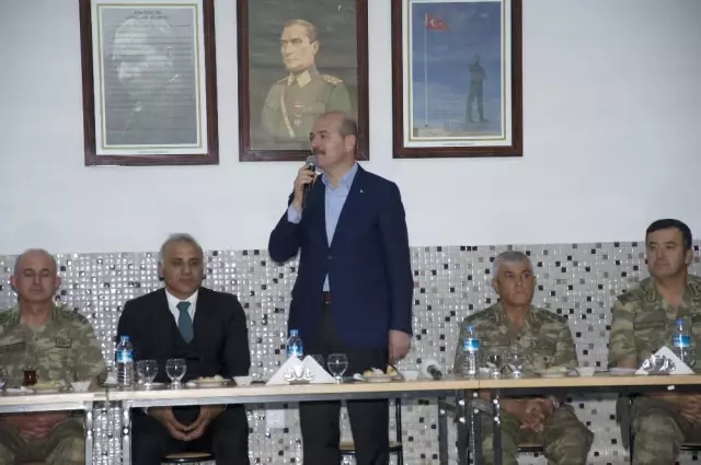 Bakan Soylu Başkale'de Bakan Soylu Başkale'de