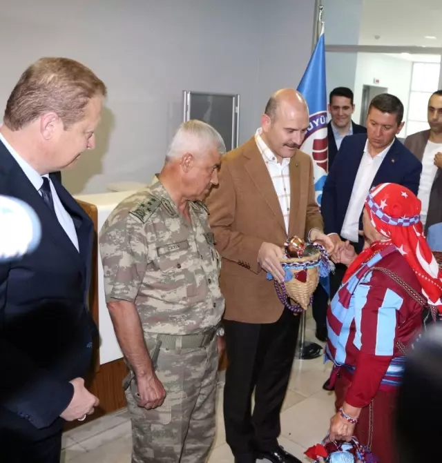 İçişleri Bakanı Soylu, Trabzon'da İçişleri Bakanı Soylu, Trabzon'da