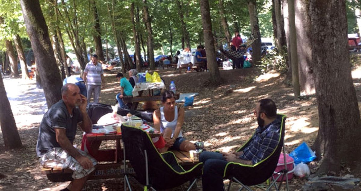 Bayramda Tatile Gidemeyen İstanbullular, Soluğu Belgrad Ormanı'nda Aldı