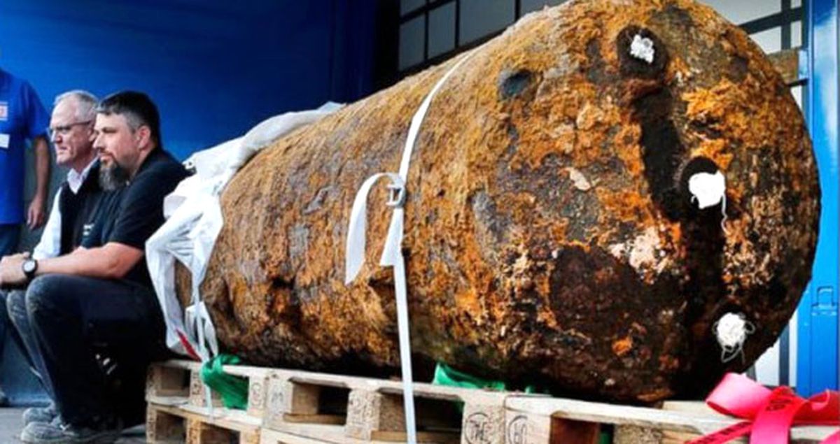 İkinci Dünya Savaşı'ndan Kalma 2 Tonluk Devasa Bomba, Gün Işığına Çıktı!
