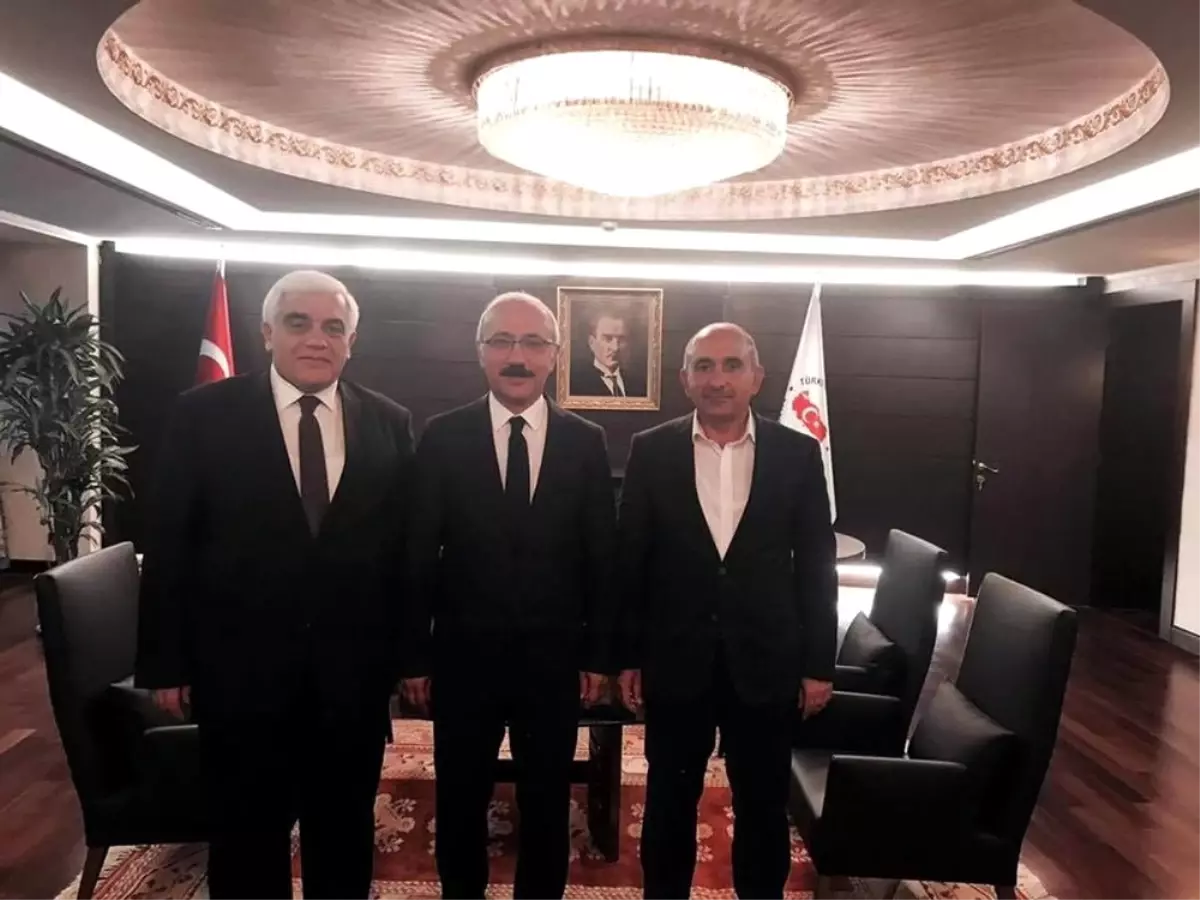 Bakan Elvan'a Ziyaret