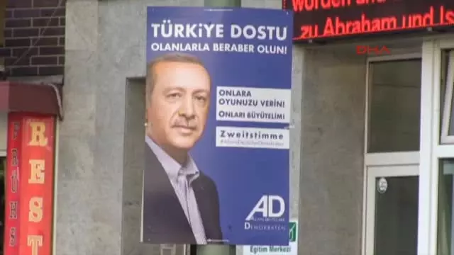 Cumhurbaşkanı Erdoğan’ın ’Oy’ Çağrısı Almanya’da Seçim Afişlerinde Yer Aldı