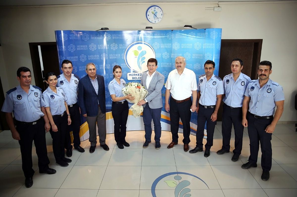 Merkezefendi Zabıta'dan Başkan Subaşıoğlu'na Ziyaret