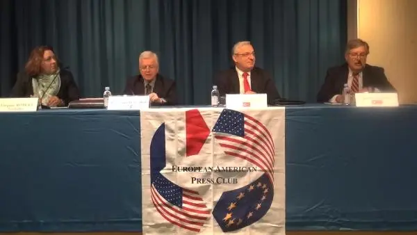 Türkiye'nin Paris Büyükelçisi, Avrupa-Amerika Basın Kulübü'nde Konferans Verdi