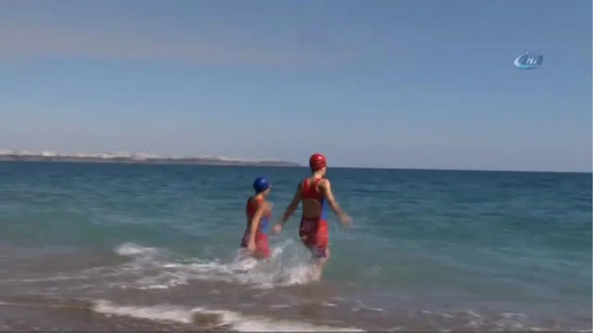 Analı-kızlı' Bel Fıtığından Triatlon Yarışına