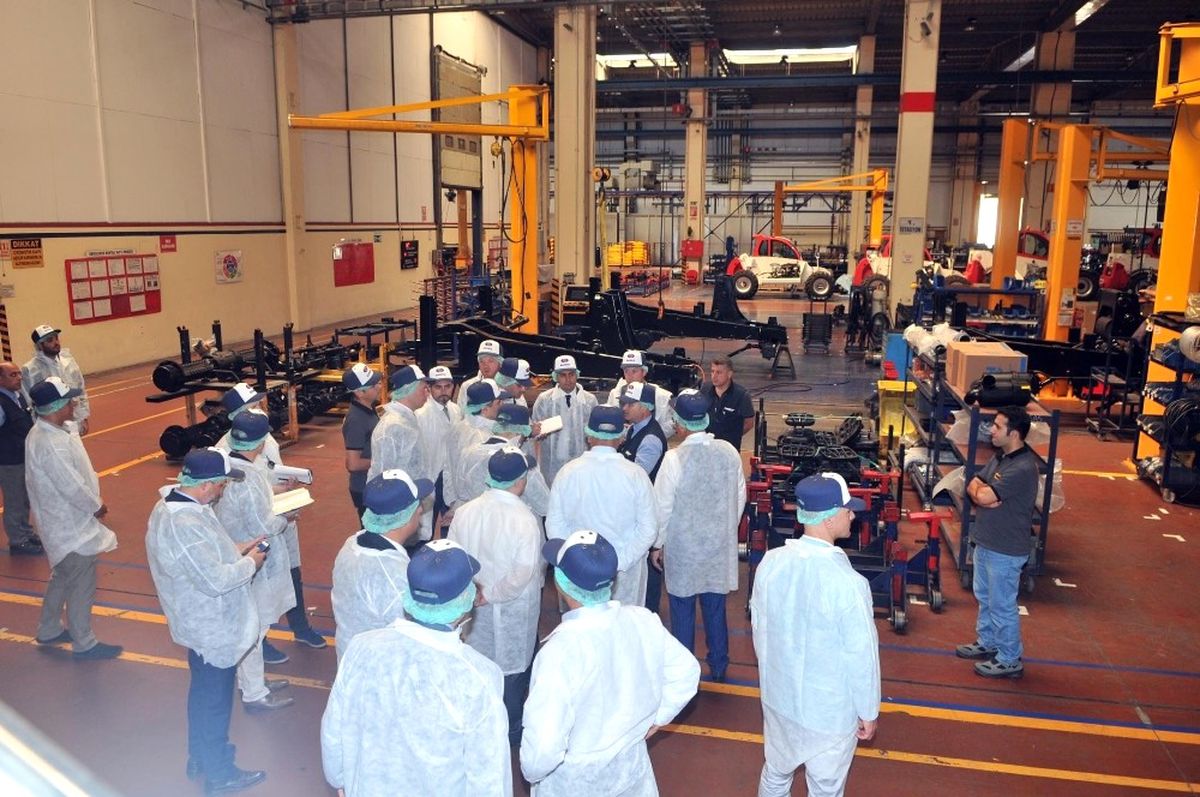 Alman Gazeteciler Sanko Makina'yı Gezdi