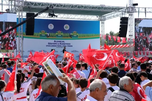 Alsancak, Göztepe ve Karşıyaka Statlarının Temeli Atıldı