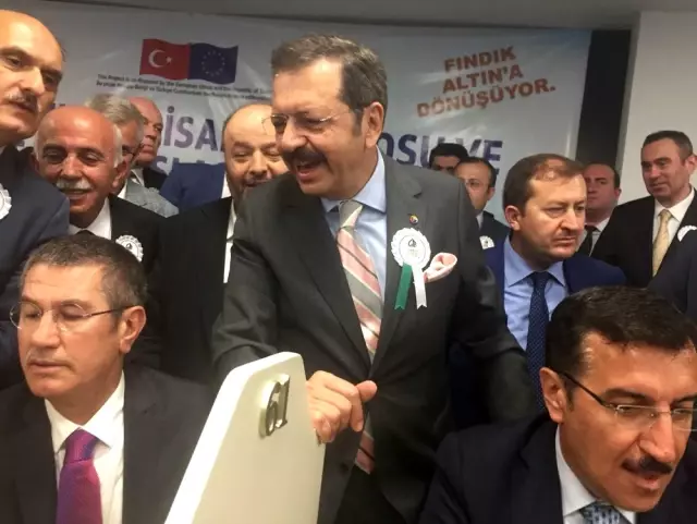 Bakanlar Fındık Borsası'nın Açılışını Yaptı