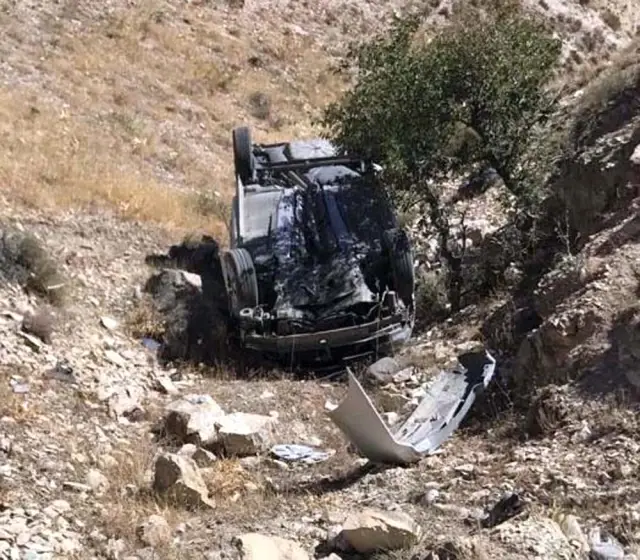 Emekli Öğretmen Feci Kazada Hayatını Kaybetti
