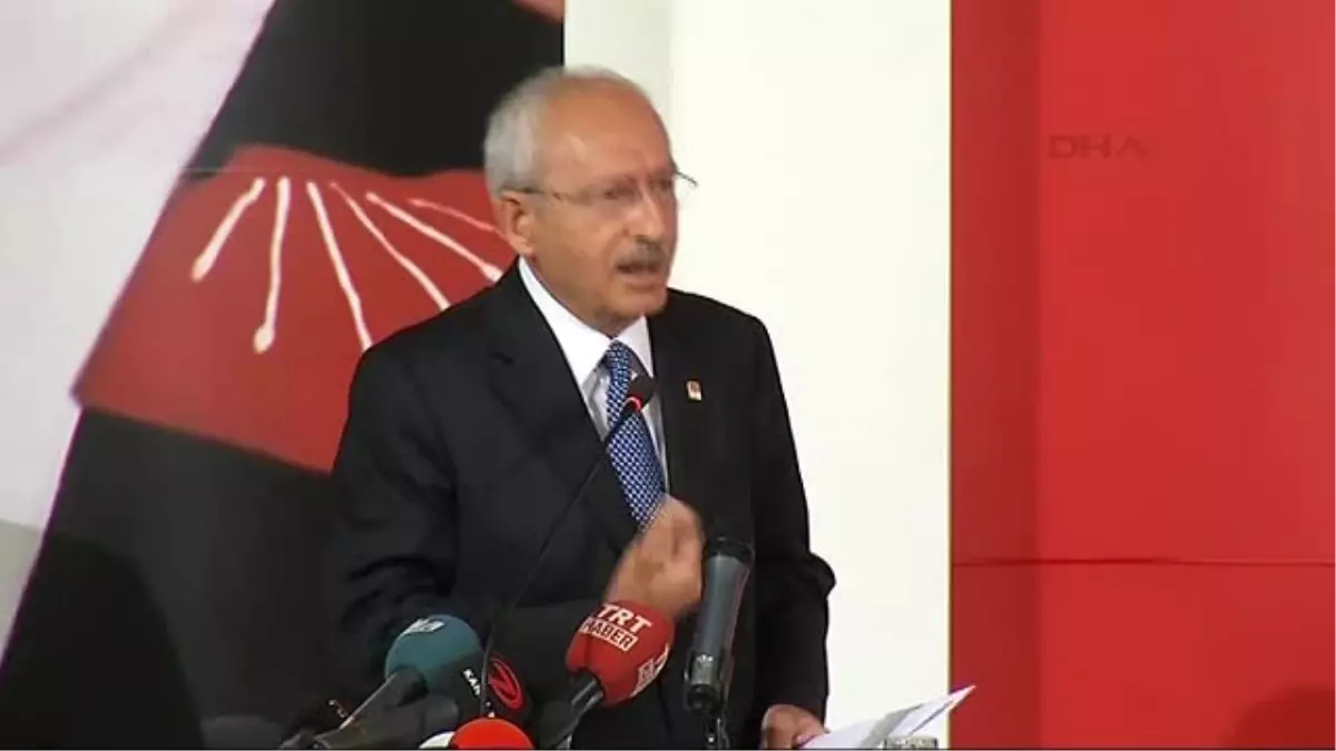 Kılıçdaroğlu : Türkiye Cumhuriyeti'nde Bakanlık Yapmış Birinin Başka Bir Ülkede Yolsuzluk Nedeniyle...
