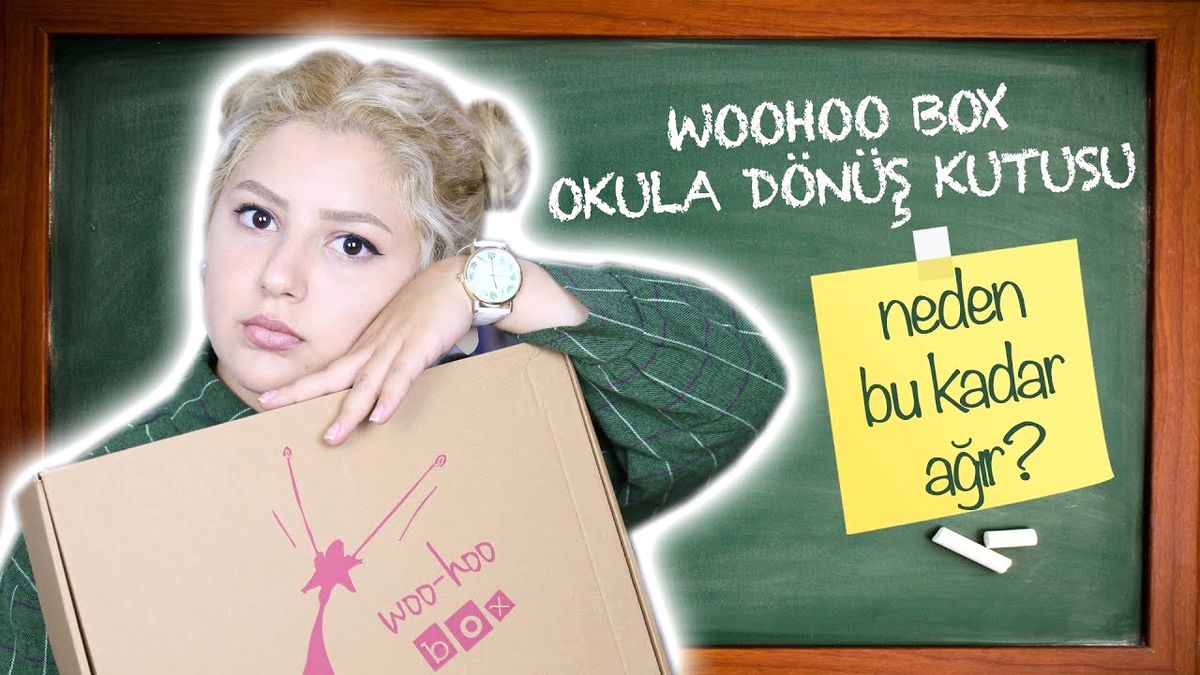 Woohoobox Back To School Box Kutu Açılımı