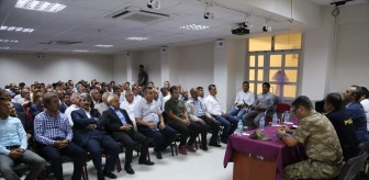 Cizre'de Okul Güvenliği Toplantısı Yapıldı