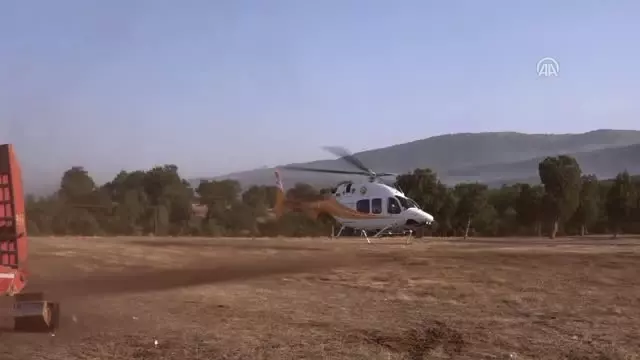 Kütahya'daki Orman Yangını - Soğutma Çalışmaları