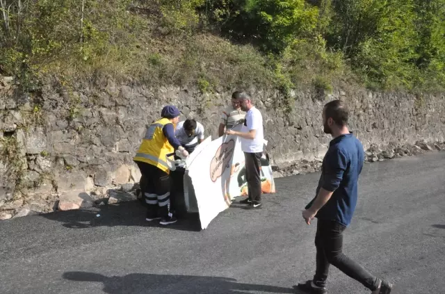 Zonguldak Ta Trafik Kazası 3 Yaralı Haberi Fotografı