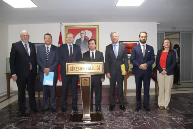 AB Heyeti Giresun'da Hibe Desteği Verilen İşletmeleri İnceledi