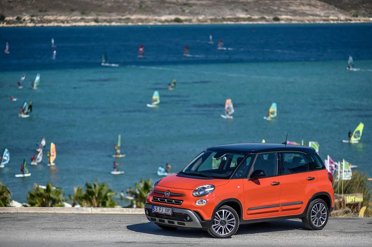 Makyajlı Fiat 500l Türkiye Yollarında