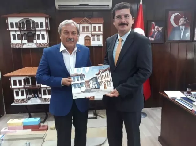 Alpu İlçe Kaymakamı Özbay'dan Osmaneli'ye Ziyaret