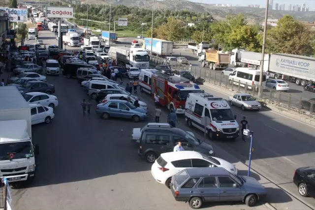 Ankara'da Trafik Kazası: 5 Yaralı