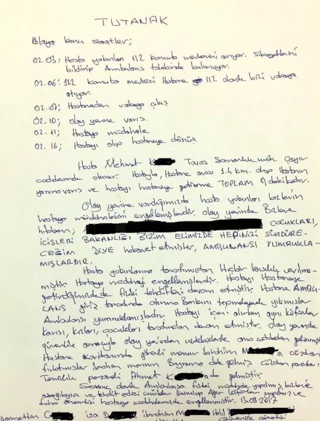 Hasta Almaya Giden Sağlık Personeline Küfür ve Hakaret İddiası