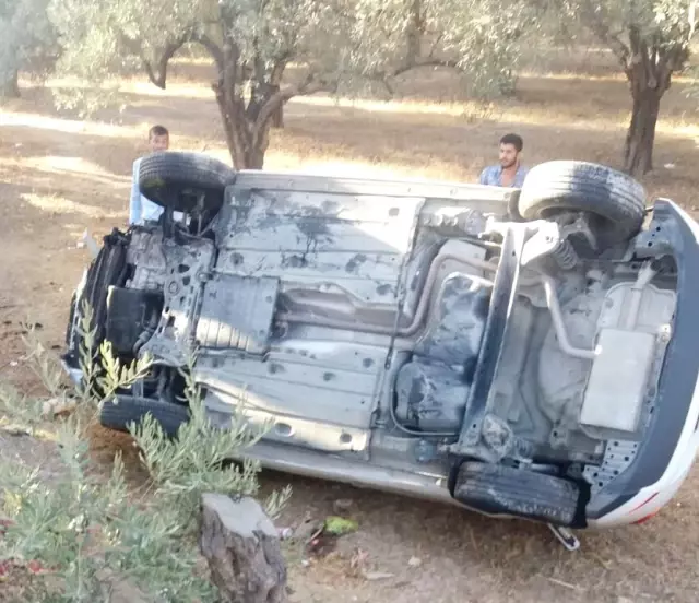 Milas'ta Trafik Kazası; 2 Yaralı