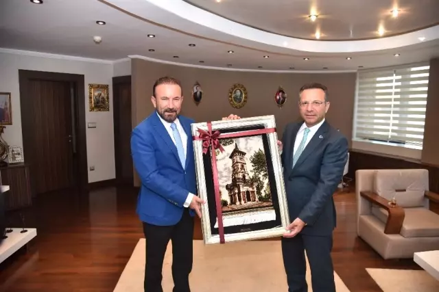 Vali Aksoy'dan Doğan'a İadeyi Ziyaret
