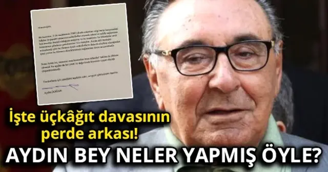 Aydın Bey Neler Neler Yapmış Öyle? Aydın Bey Neler Neler Yapmış Öyle?