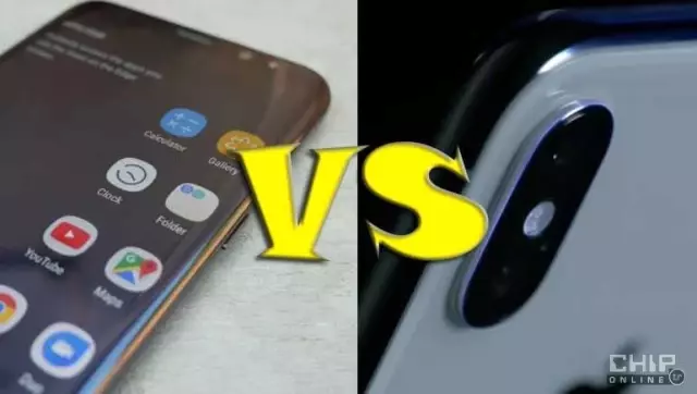 İphone X Vs Samsung Galaxy S8