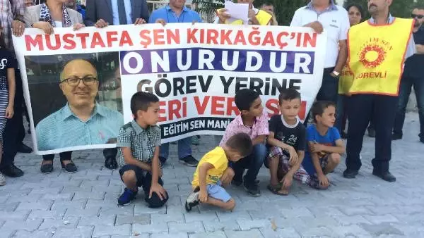Eğitim-Sen'den Mustafa Öğretmene 'Sürgün' Açıklaması Eğitim-Sen'den Mustafa Öğretmene 'Sürgün' Açıklaması