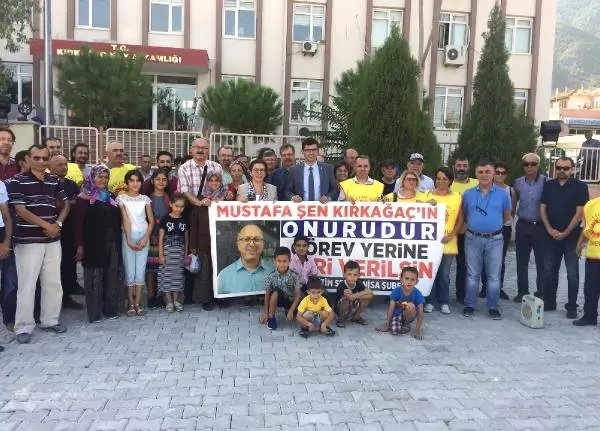 Eğitim-Sen'den Mustafa Öğretmene 'Sürgün' Açıklaması Eğitim-Sen'den Mustafa Öğretmene 'Sürgün' Açıklaması