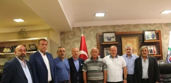 Eskipazar Dernekler Birliği'nden Tso Başkanı Özcan'ı Ziyaret Etti.