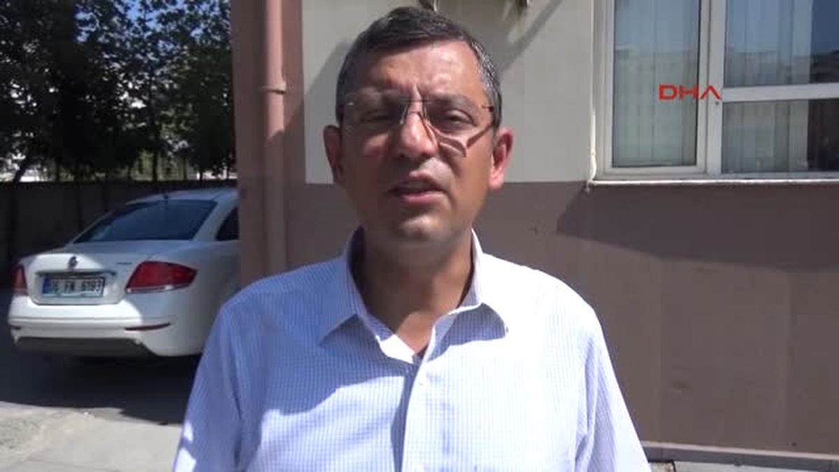 Manisa CHP'li Özel'den Algı Operasyonu İddiası