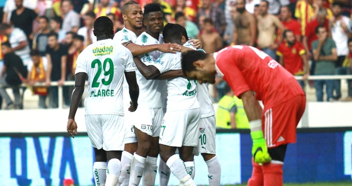 Bursaspor Deplasmanda Yeni Malatya'yı Farklı Geçti: 4-2