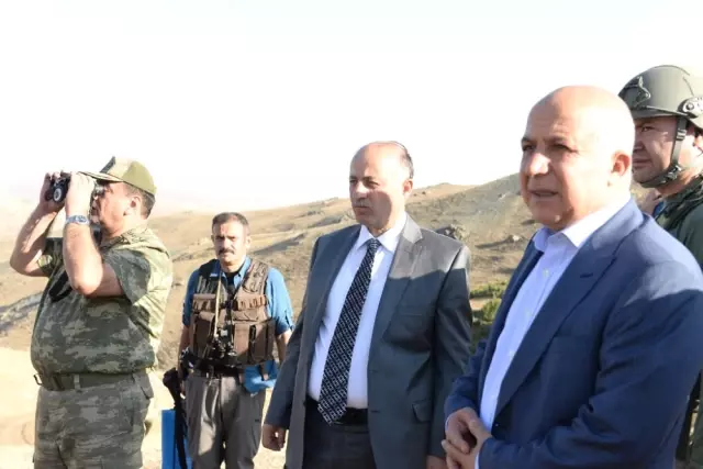 Vali Azizoğlu Operasyon Bölgesinde Vali Azizoğlu Operasyon Bölgesinde
