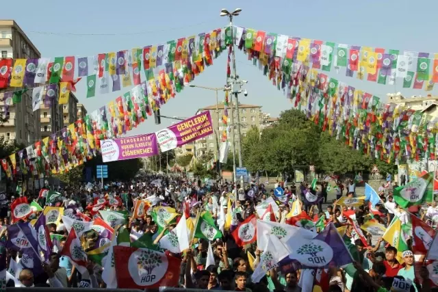 Diyarbakır'da Hdp Mitingi