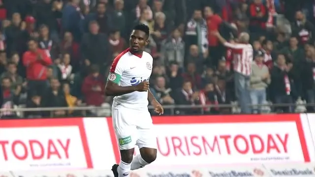 Eto'o'dan Çalımbay'a Veda Mesajı