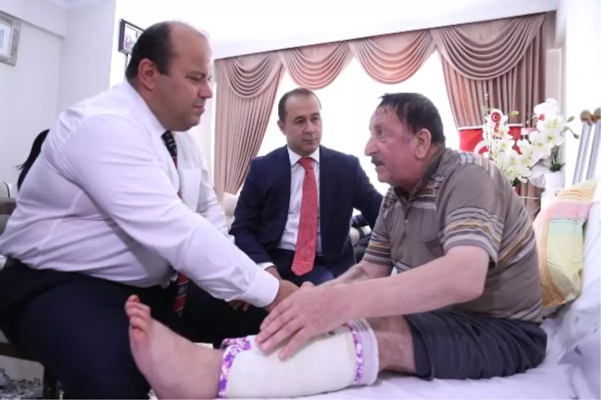 Gaziler Günü'nde 15 Temmuz Gazisine Anlamlı Ziyaret