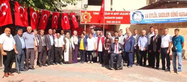 Taşdoğan, 'Gazilerimiz Başımızın Tacı' Taşdoğan, 'Gazilerimiz Başımızın Tacı'