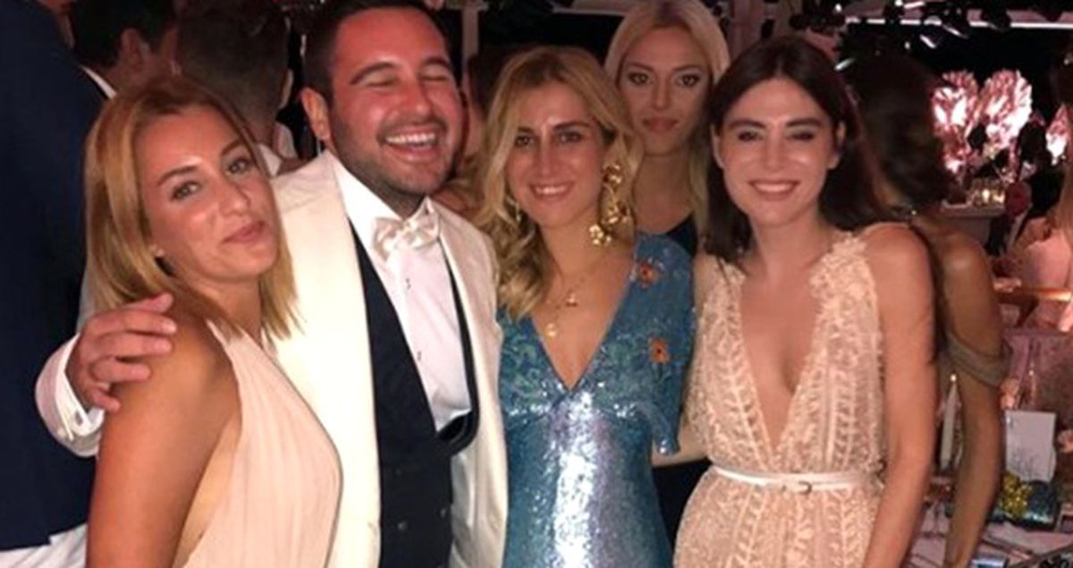 Hacı Sabancı Özge'yi Unuttu! Acun ve Şeyma'nın Düğününde Kızlarla Eğlencenin Dibine Vurdu