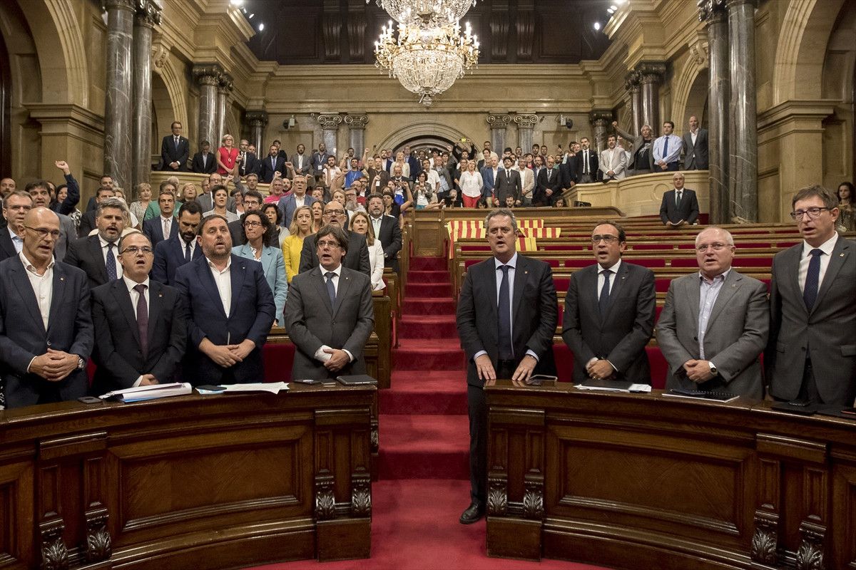 İspanyol Jandarmasının Katalonya'daki Operasyonu