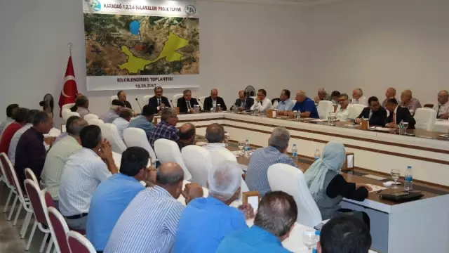 Konya Ovası'na 1 Milyar Metreküp Su Getirilecek