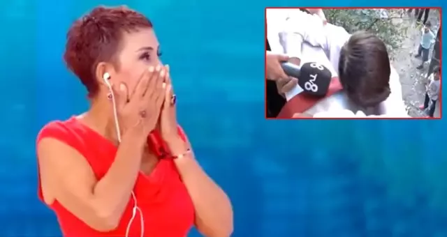 Serap Paköz'ün Programında Olayı Canlandırma İşini Abartan Muhabir, Balkondan Düşüyordu