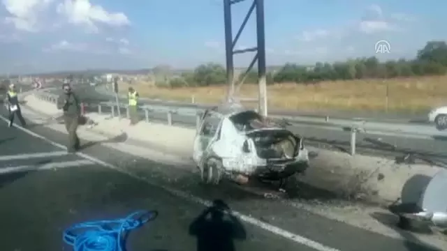 Edirne'de Trafik Kazası: 1 Ölü Edirne'de Trafik Kazası: 1 Ölü