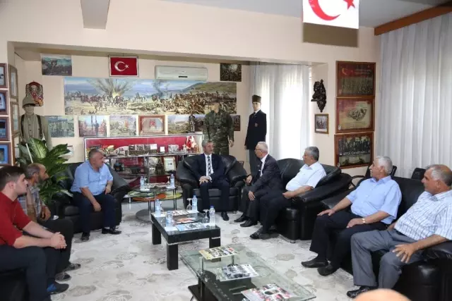 Tahmazoğlu, Gazileri Ziyaret Etti Tahmazoğlu, Gazileri Ziyaret Etti