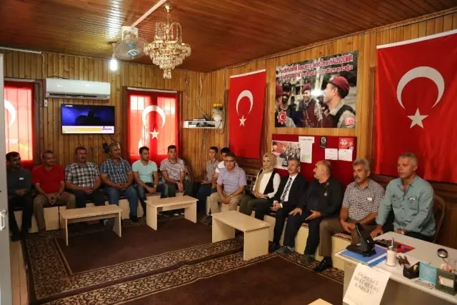 Tahmazoğlu, Gazileri Ziyaret Etti Tahmazoğlu, Gazileri Ziyaret Etti