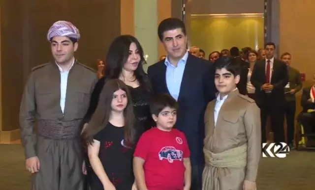 Neçirvan Barzani'nin Eşi, Referandum Oylamasına Damga Vurdu