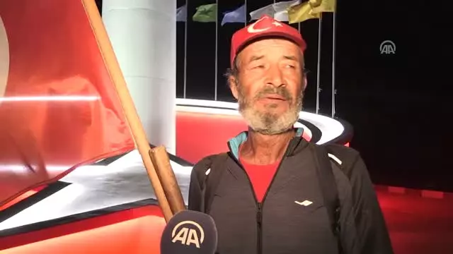 15 Temmuz ve Şehitleri Unutturmamak İçin Yürüyor