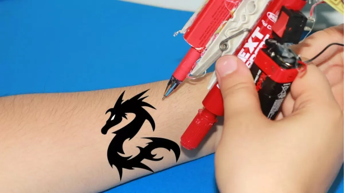 Evde Dövme Makinesi Nasıl Yapılır ?