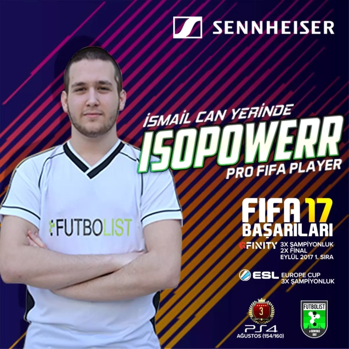 Futbolist ve Sennheiser Ortaklığı ile FIFA 18 Macerası Başlıyor