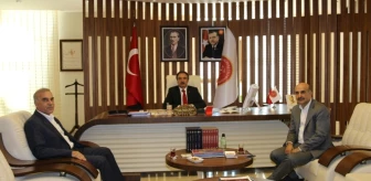 AK Parti Mardin Milletvekili Akdağ'dan Rektör Bağlı'ya Ziyaret